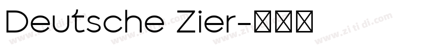 Deutsche Zier字体转换 Deutsche Zier字体转换